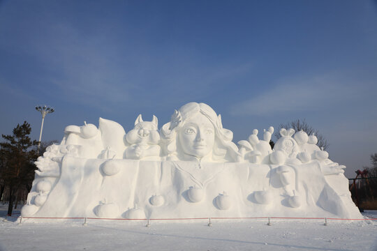 中国哈尔滨太阳岛国际雪雕艺术博览会