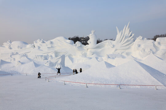 中国哈尔滨太阳岛国际雪雕艺术博览会