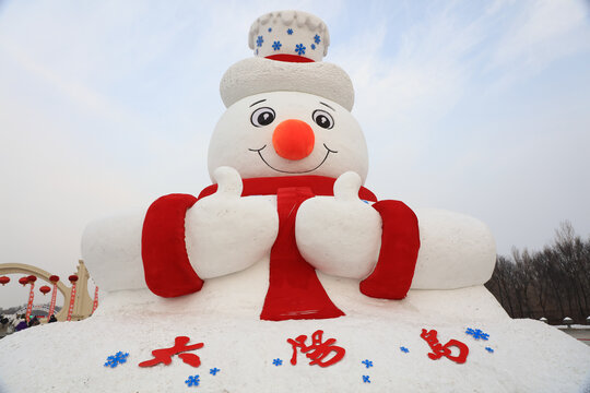 中国哈尔滨太阳岛国际雪雕艺术博览会