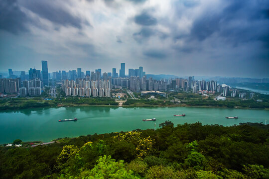 广西南宁城市风光