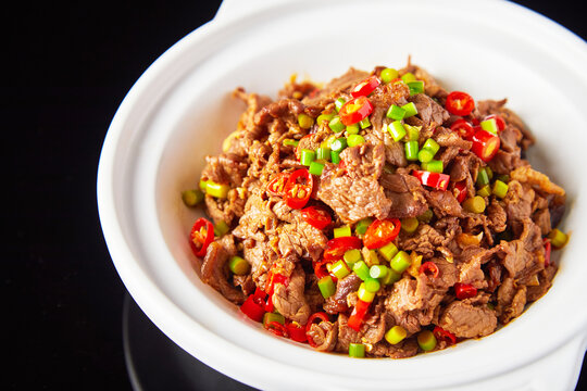 爆炒驴肉