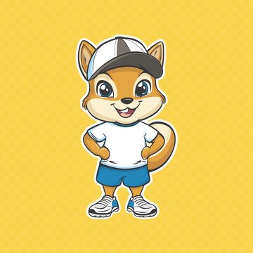 可爱松鼠