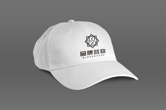 帽子logo样机