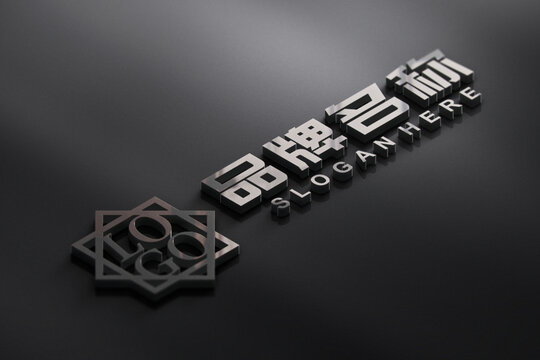 立体logo不锈钢雕刻