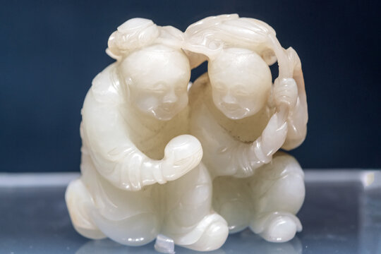 白玉和合二仙