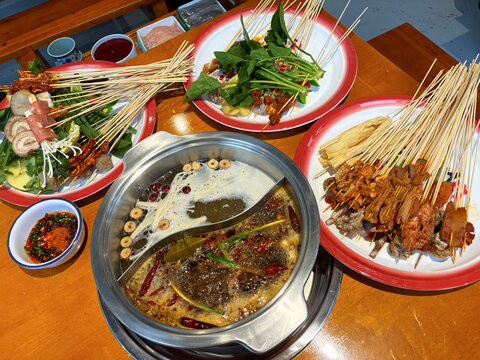 串串火锅