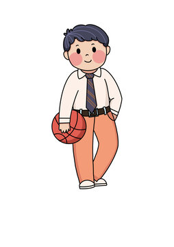 小男生篮球