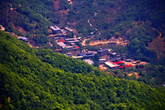 天津盘山远眺