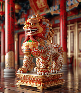 金碧辉煌的佛寺庙宇