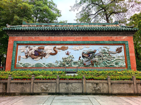佛山祖庙壁画