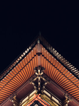 洛阳应天门古建筑夜景灯光氛围感摄影