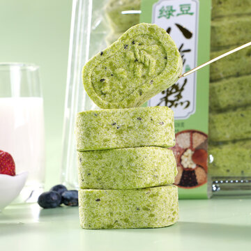 抹茶八珍糕米糕