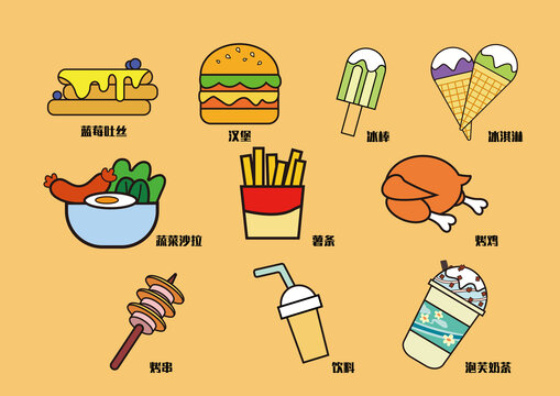 美食单品设计