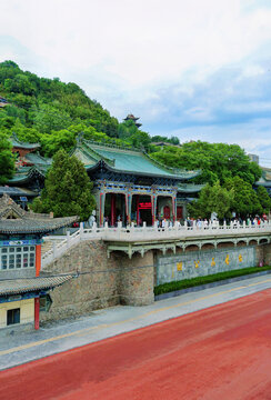 兰州白塔山公园