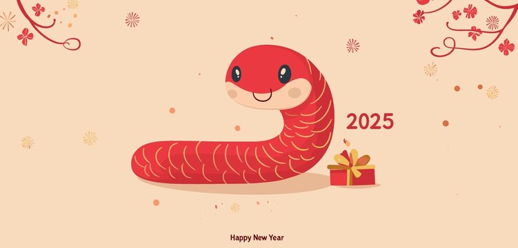 2025蛇年背景
