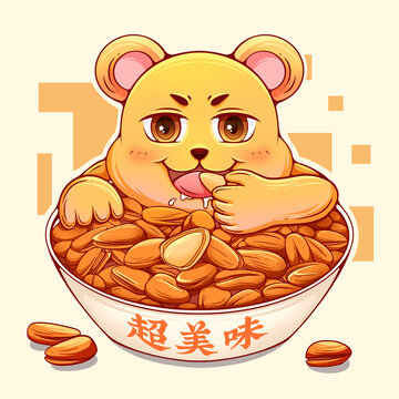 松子插图