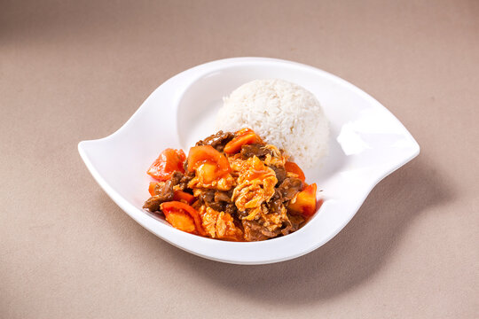 番茄牛肉蛋饭