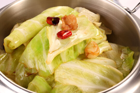 干锅手撕包菜