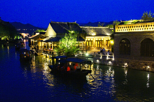 古北水镇夜景