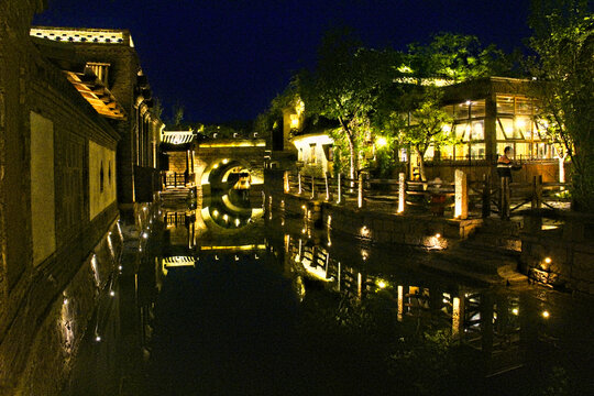 古北水镇夜景