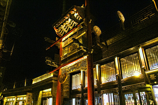 古北水镇夜景
