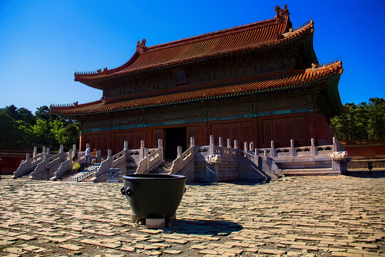 清东陵景陵隆恩殿清代帝王陵寝