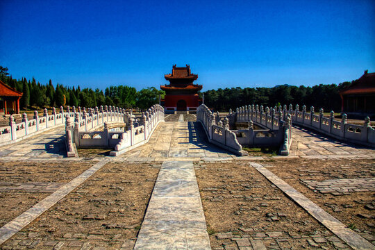 清东陵景陵碑亭