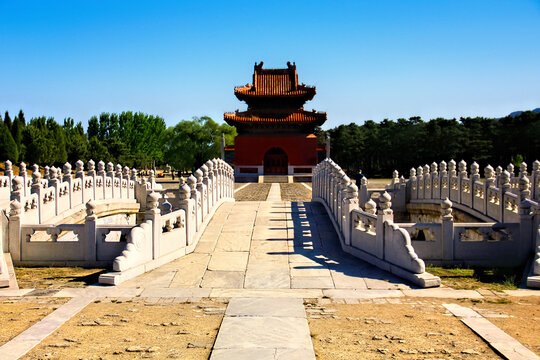 清东陵景陵碑亭