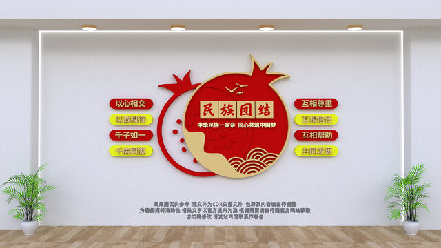 民族团结宣传文化墙