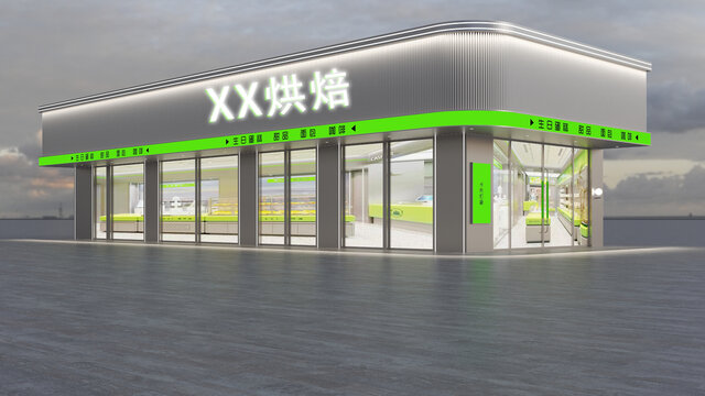 烘焙店门头
