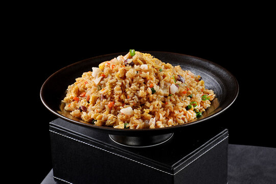 鲍鱼海参炒饭