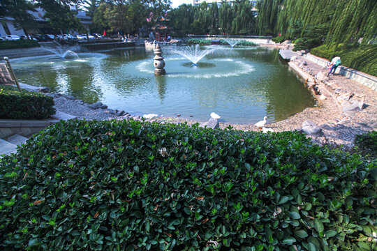 北京交通大学明湖