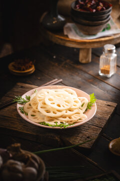 中式复古风藕片