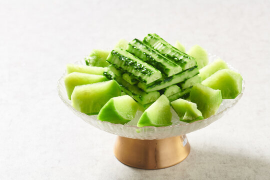 碧绿双脆