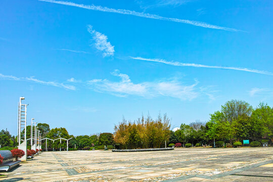 湘府公园休闲广场