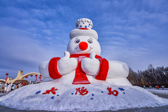 哈尔滨太阳岛雪雕