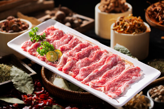手切鲜羊肉