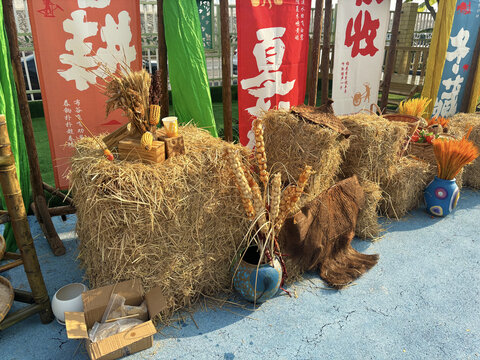 稻草堆