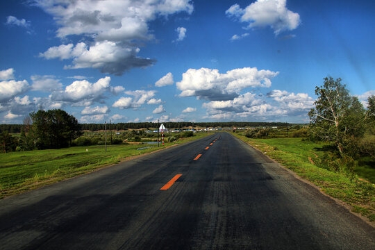 阿尔山草原公路