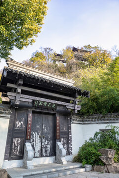 江苏省镇江北固山风景区的秋天风光