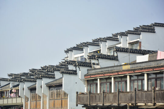 古建筑马头墙