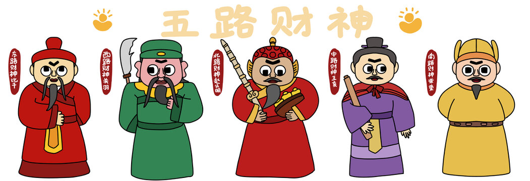 五路财神