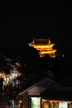 古镇夜景