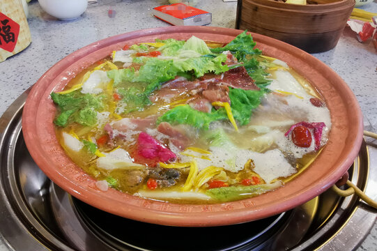 铜锅火锅