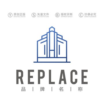 房子创意标志