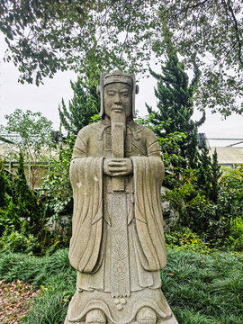 古代名人雕像