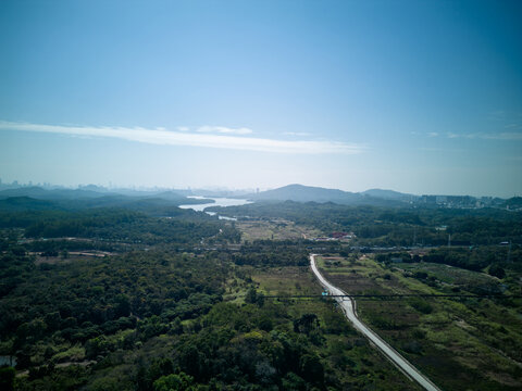 深圳宝安风光山林水库