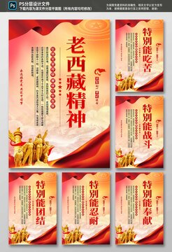 老西藏精神海报