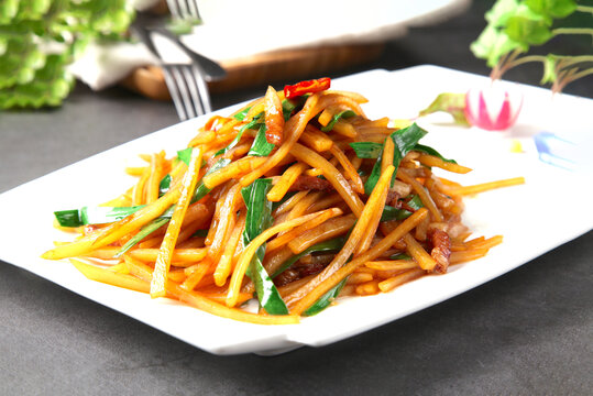 炒土豆丝