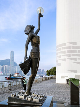 香港电影雕塑